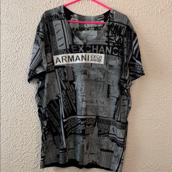 Armani Exchange Other - NWOT Armani Exchange Graphic Shirt XXL